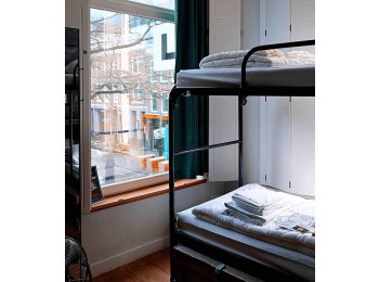 Wooden Steel Bunk Bed